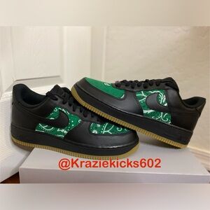 Custom Nike Air Force 1 bandana